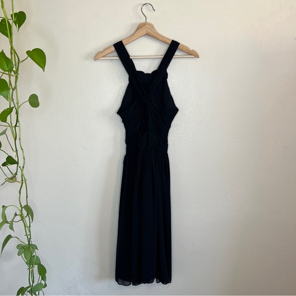 Zara Halter Open Back Midi Dress - Picture 10 of 16